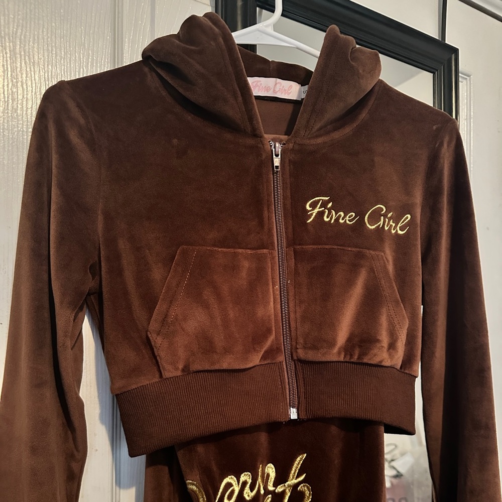 fine girl 2000s y2k tracksuit OG